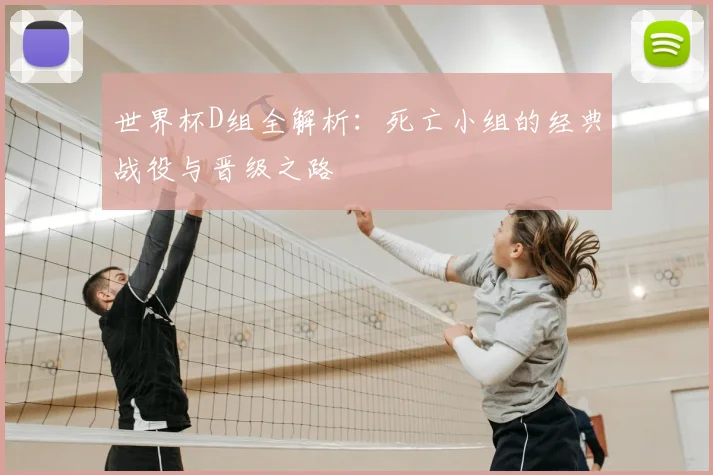 世界杯D组全解析:死亡小组的经典战役与晋级之路